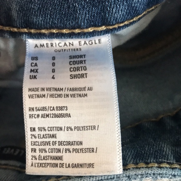 American Eagle Next Level Stretch High-Rise Jegging Sz. 0 Short - Picture 9 of 9